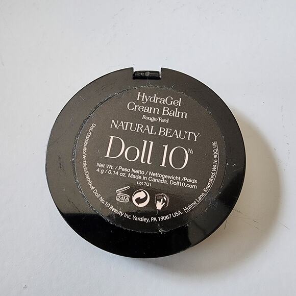 Doll 10 HydraGel Cream Balm Natural Beauty Blush New 4 g - Picture 3 of 3